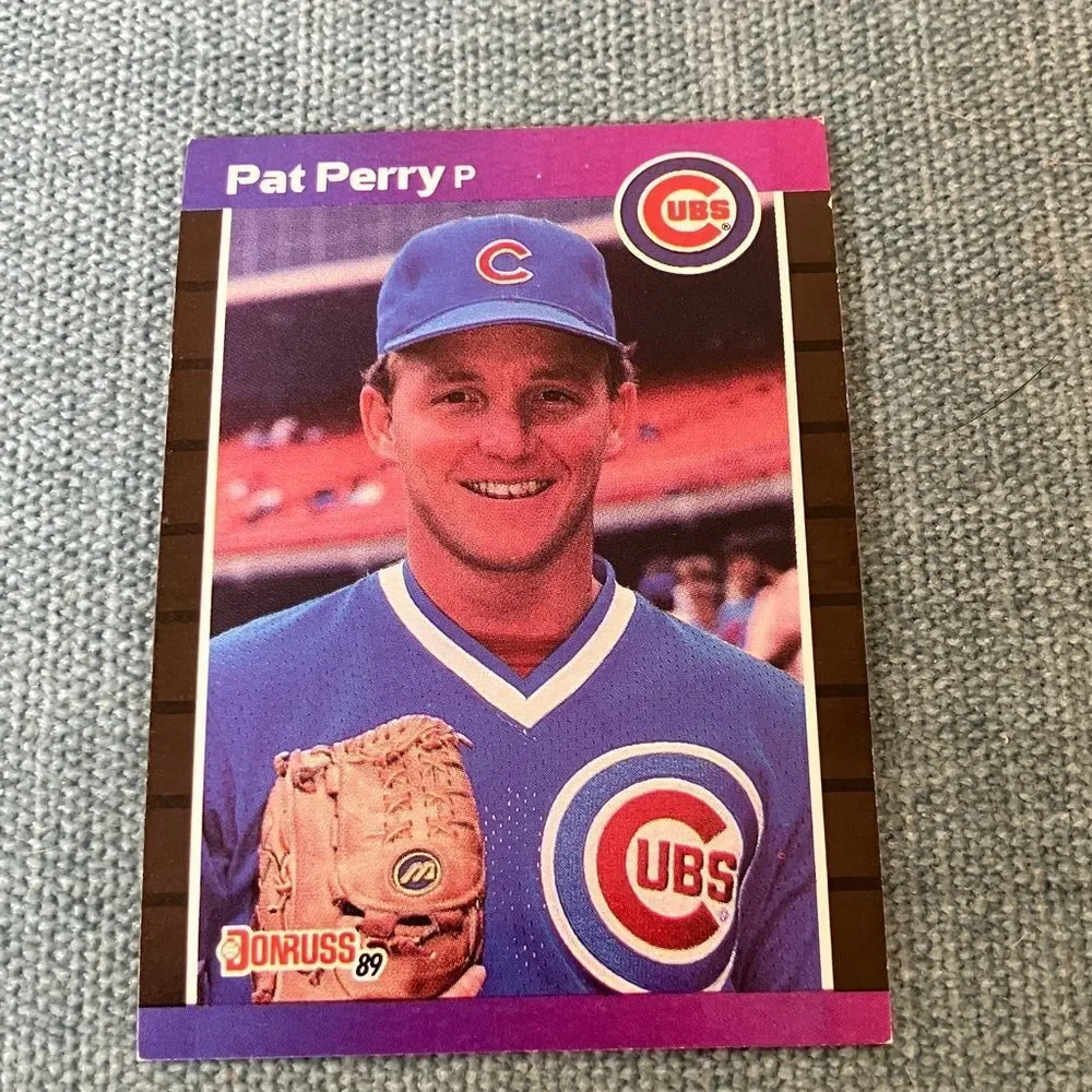 1989 Donruss Chicago Cubs Baseball Card Trading Card